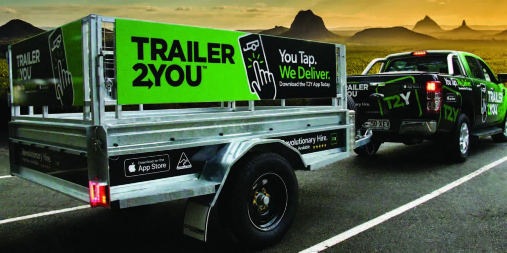Moving trailer hire with driver