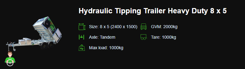 Hydraulic Tipping Trailers