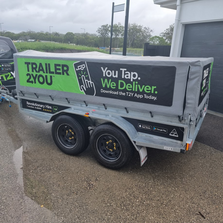 Covered Trailer Hire