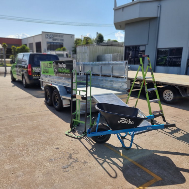 Cage Trailer Hire With Ramp