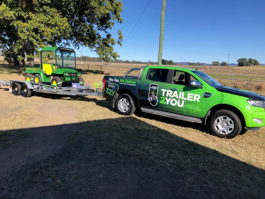 budget moving trailer